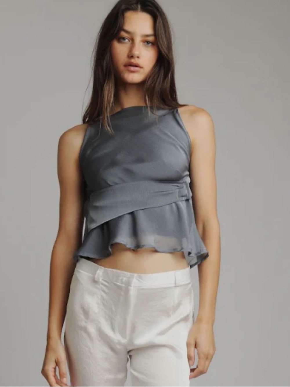 Enduring Kairos Cherie Skirt (Small) + Angelo Top (medium) in Oceano Blue - Picture 4 of 9
